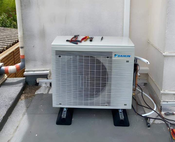 Pose pompe à chaleur Gigean